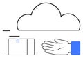 Cloud Storage and Online Data Management with Secure Delivery Package and Handshake