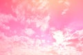 Cloud pink sky abstract background Royalty Free Stock Photo