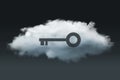 Cloud privacy Royalty Free Stock Photo