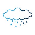 Cloud rain drops climate sky image Royalty Free Stock Photo