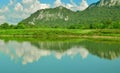 Cloud reflected in the waters