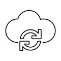 Cloud Refresh Icon