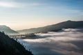 Cloud Sea at Gunung Penanjakan Royalty Free Stock Photo