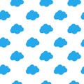 Cloud Seamless pattern vector art design