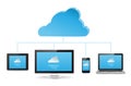 Cloud Server Royalty Free Stock Photo