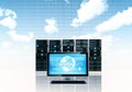 Cloud Server Concept Royalty Free Stock Photo