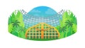 Cloud Server Processing Chip Icon, Digital Infrastructure and Data Hosting Vector, vector design Generative AI Royalty Free Stock Photo