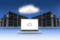 Cloud Servers Technology Royalty Free Stock Photo