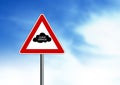 Cloud Services Road Sign