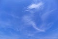Cloud shape looks like a bird Royalty Free Stock Photo