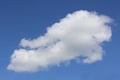 Cloud Shapes on Blue Sky, Abstract Clouds shapes with Blue Sky Background