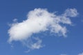 Cloud Shapes on Blue Sky, Abstract Clouds shapes with Blue Sky Background