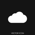 Cloud vector icon