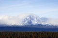 Cloud Shrouded South Sister - Cascades