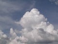 Cloud in the sky, Asia in the winter, some cloud and blue sky.