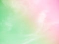 Cloud Sky Background Pink Green Rainbow Pastel Color,Abstract Gradation Colorful Smooth Texture Wallpaper,Sunny Freedom Lanscape,