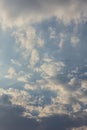 cloud sky evening Royalty Free Stock Photo