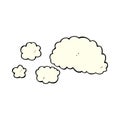 cloud of smoke comic cartoon element