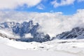 Cloud & Snow on Zugspitze