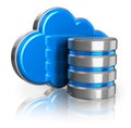 Cloud storage concept Royalty Free Stock Photo