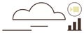 Cloud Storage Concept with Video Integration and Data Analytics Growth Chart Royalty Free Stock Photo