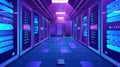 Cloud storage and cyber security are the key components of running a successful data center, server room, or database