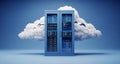 Cloud Storage Server Royalty Free Stock Photo