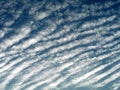 Cloud Stripes Royalty Free Stock Photo