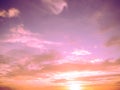 Cloud sun sky pastel abstract gradient blurred. Royalty Free Stock Photo