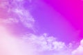 Cloud sun sky pastel abstract gradient blurred Royalty Free Stock Photo