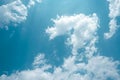 Cloud sun and skyscape background Royalty Free Stock Photo