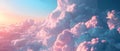 Cloud Symphony in Pastel Skies. Concept Pastel Cloud Photography, Dreamy Sky Vistas