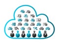 Cloud technology Royalty Free Stock Photo