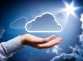 Cloud technology in your handÃ¯Â¿Â¼