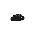 cloud Vector icon . Lorem Ipsum Illustration design Royalty Free Stock Photo