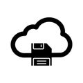 Cloud Vector icon which can easily modify or edit Royalty Free Stock Photo