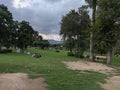 Cloud view in park