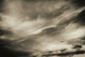 Cloud Vintage Film Background 2 Royalty Free Stock Photo