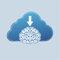 CloudBased Learning and AI Integration Concept Royalty Free Stock Photo
