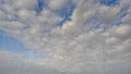 cloudburst on sky with clouds - pretty weather bg - photo of nature