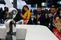 Cloudminds robotics at MWC19 in Barcelona wide view