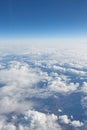 Clouds from above Royalty Free Stock Photo