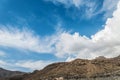 Clouds on Al Hada Mountains in Saudi Arabia Royalty Free Stock Photo