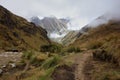 Clouds in the Andes Royalty Free Stock Photo