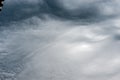 Clouds in a asperitas formation.. Royalty Free Stock Photo
