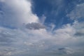 Clouds in an autumnal afternoon sky