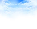 Clouds background Royalty Free Stock Photo