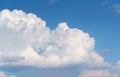 Clouds on a background of blue sky Royalty Free Stock Photo