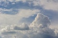 Clouds background cumulonimbus cloud formations before the storm Royalty Free Stock Photo