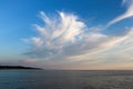 Clouds on the Baltic sea